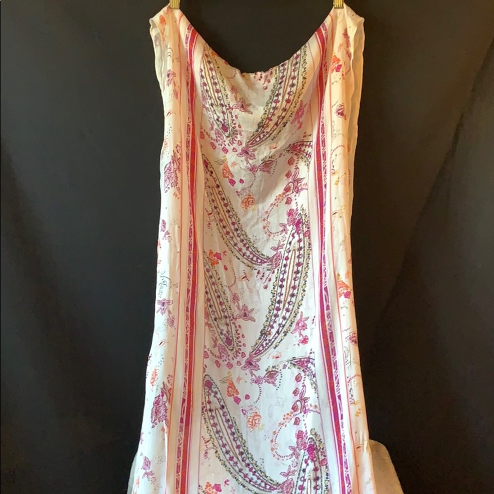 White House Black Market Paisley/floral scarf